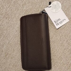Kim Roger's Brown All In One Wallet